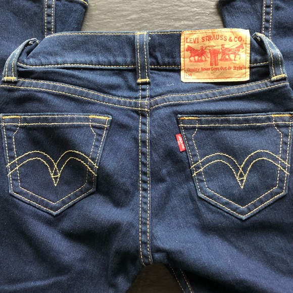 LEVI STRAUSS & CO.] Y2K Limited edition boots cut Denim Jean - Picture 6 of 10